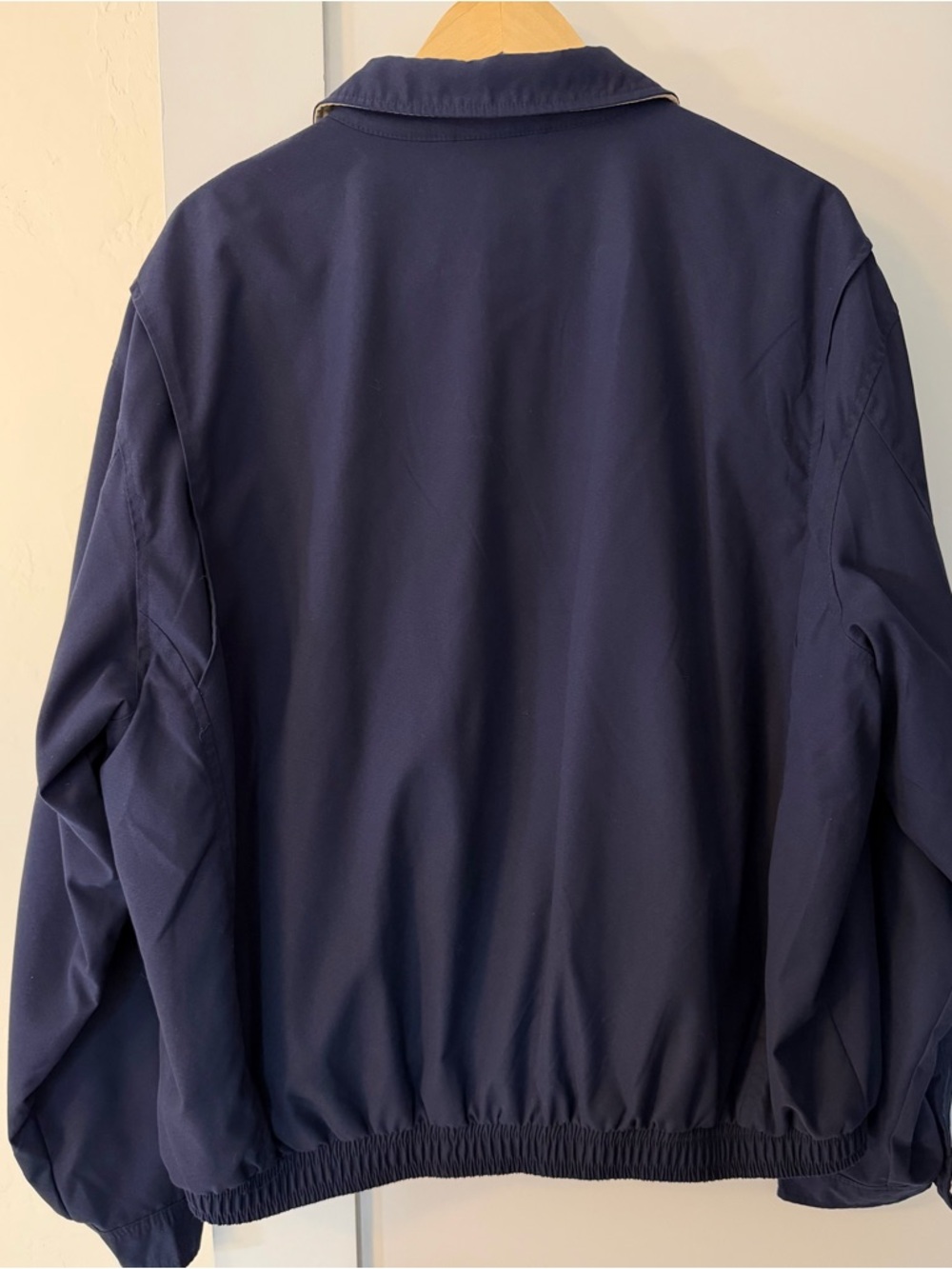 Vintage 90’s Polo by Ralph Lauren Men's Navy Harrington Bomber Jacket XL - Picture 3 of 10